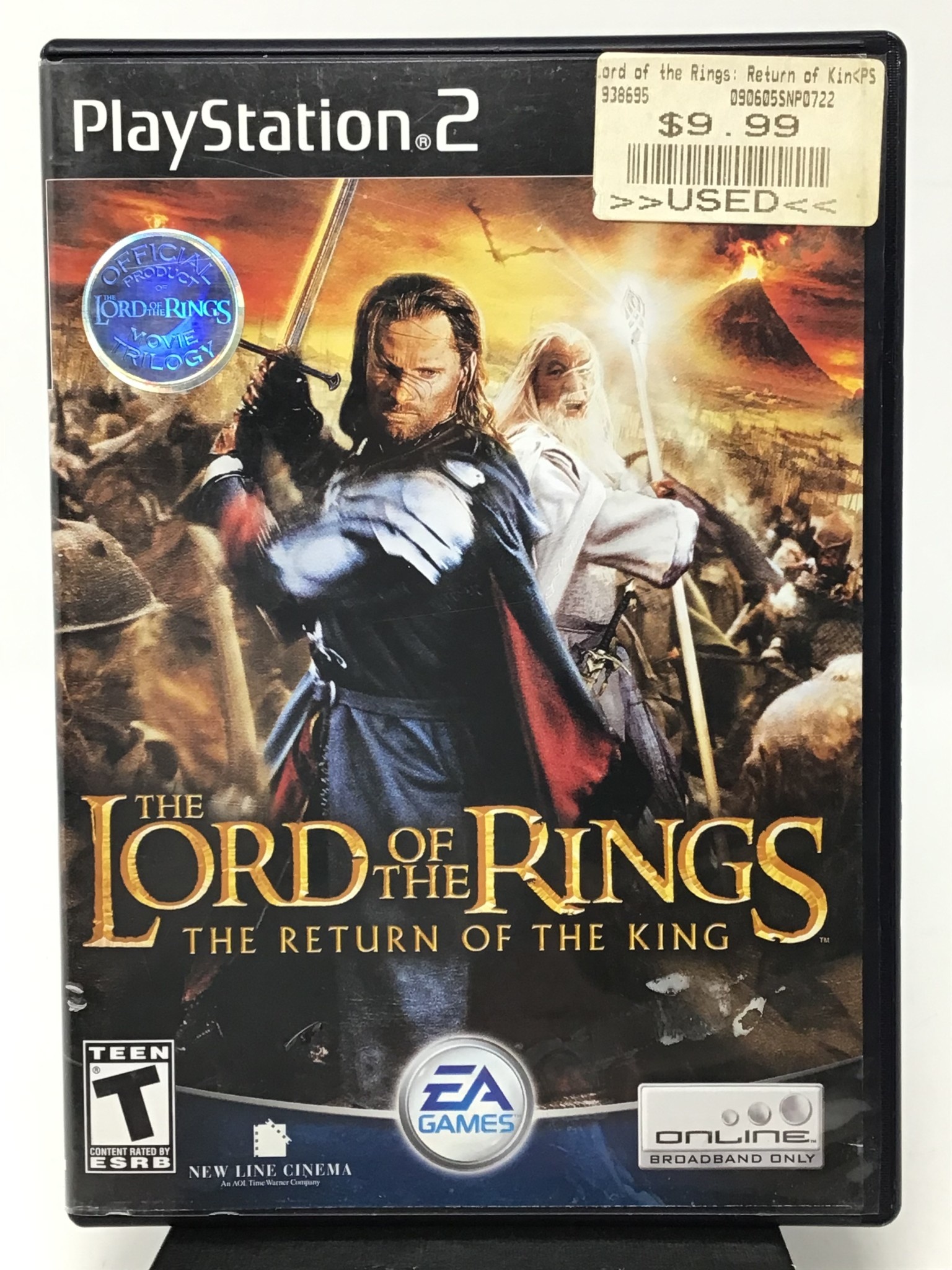 Copy of Lord of the Rings: The Return of the King (PS2 w/ MANUAL) - Cape  Fear Games