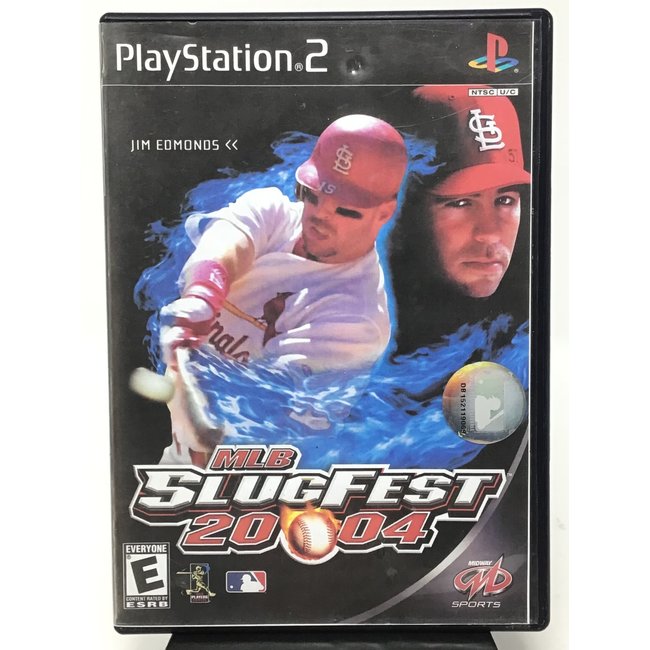 MLB Slugfest 2004 (PS2 w/ MANUAL)