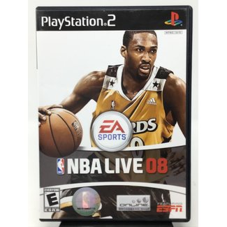 NBA Live '08 (PS2 w/ MANUAL)