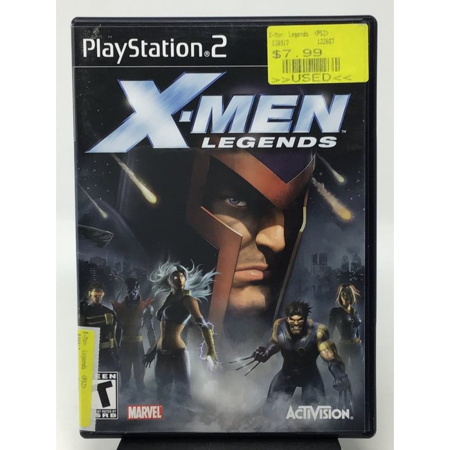 X-men Legends (PS2 w/ MANUAL)