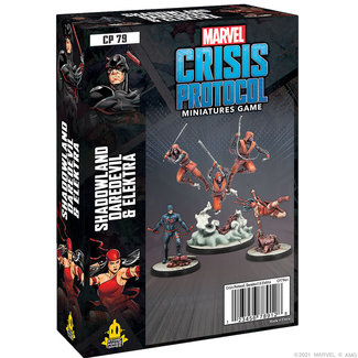 Atomic Mass Games Marvel Crisis Protocol: Shadowland Daredevil & Elecktra