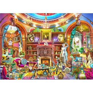 Brain Tree Games House Library 1000 pc Puzzle