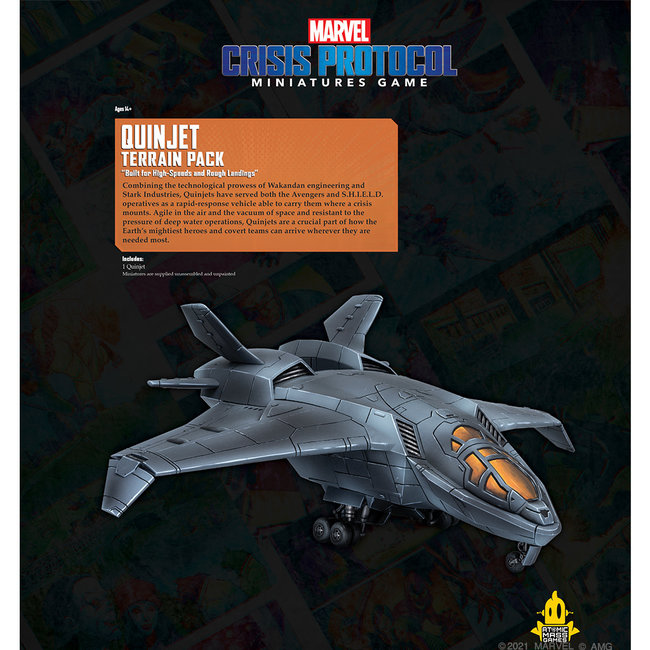 Marvel: Crisis Protocol - Quinjet Terrain Pack