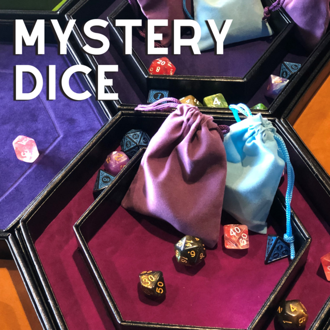 Polyhedral Mystery Dice Bag