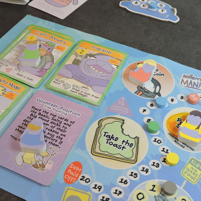 Millenial Manatees: Board Game In A Fanatee Pack