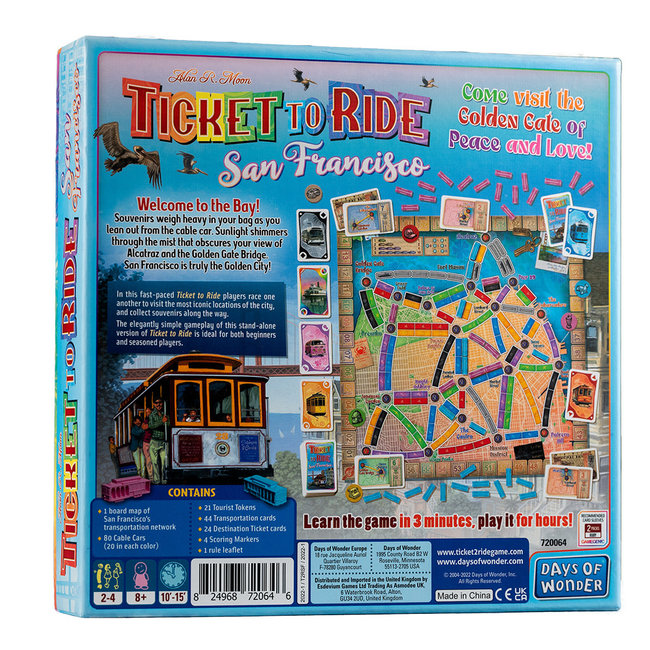 Ticket To Ride: San Francisco