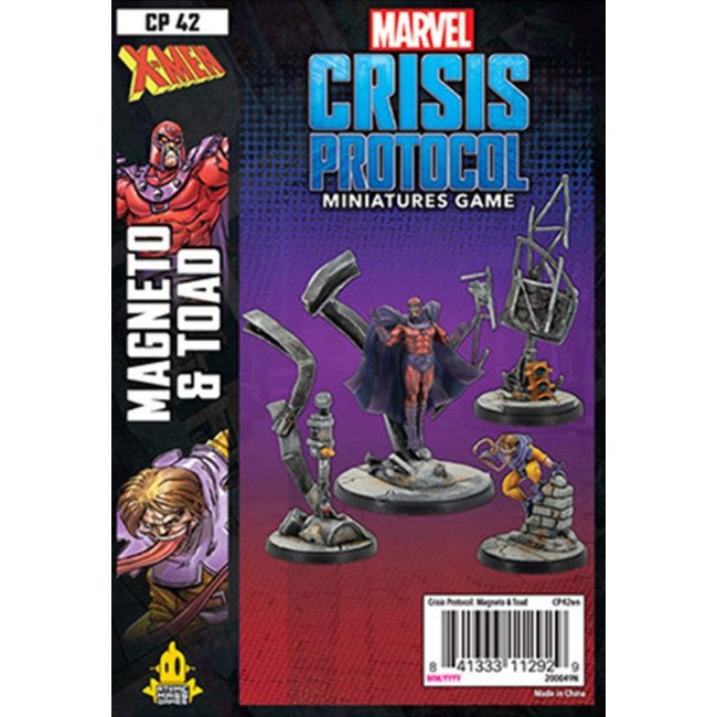 Marvel: Crisis Protocol - Magneto & Toad - Special Order Only