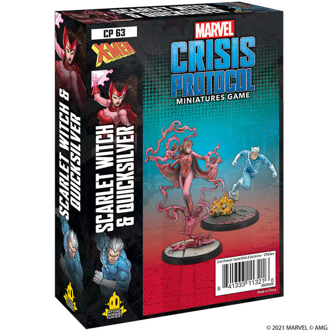 Marvel Crisis Protocol: Scarlet Witch & Quicksilver*