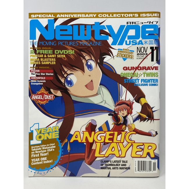 Newtype USA Anime Magazine Nov 2003 V2, #11