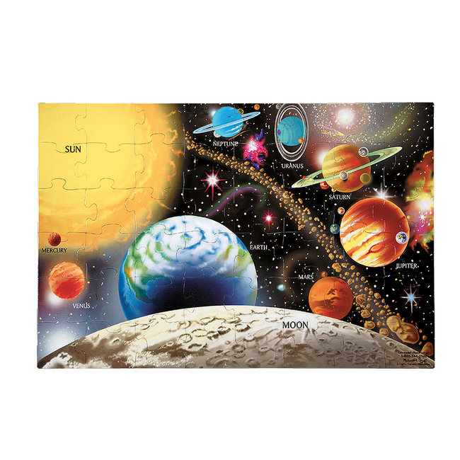 Solar System Floor Puzzle - 48 pc Puzzle