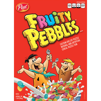 USAopoly Post Fruity Pebbles Cereal 1000 pc Puzzle
