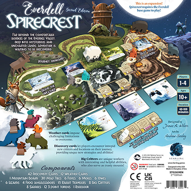 Everdell Spirecrest 2nd Edition Expansion