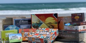 Board Games at the Beach 