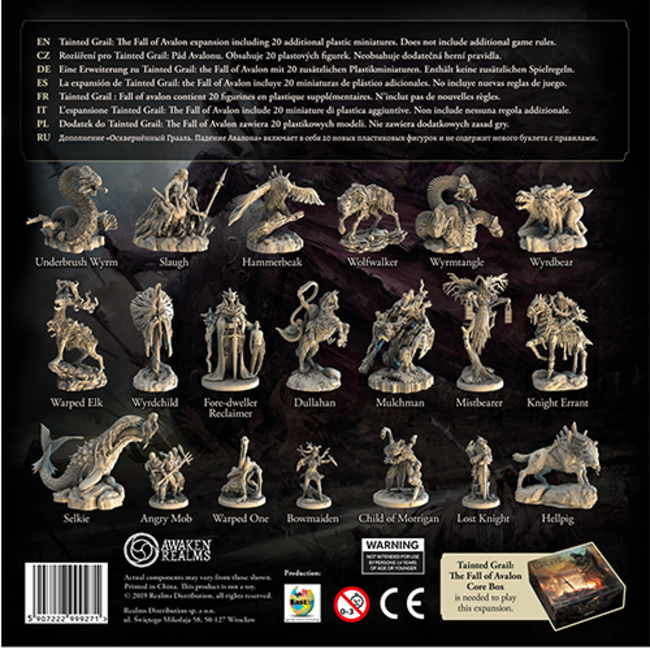 Tainted Grail: Monsters Of Avalon Expansion