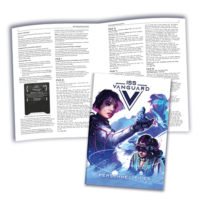 ISS Vanguard: Personnel Files Expansion