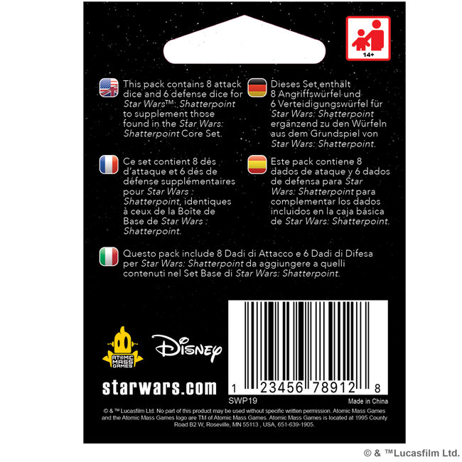 *Star Wars: Shatterpoint - Dice Pack