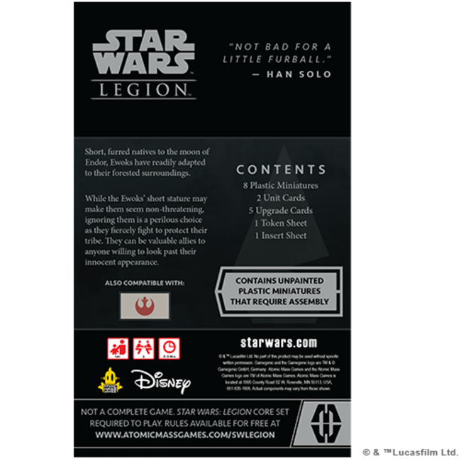 Star Wars: Legion - Ewok Warriors Unit Expansion