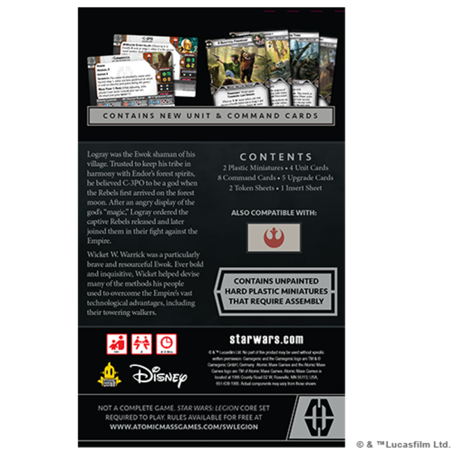 *Star Wars: Legion - Logrey & Wicket Commander Expansion
