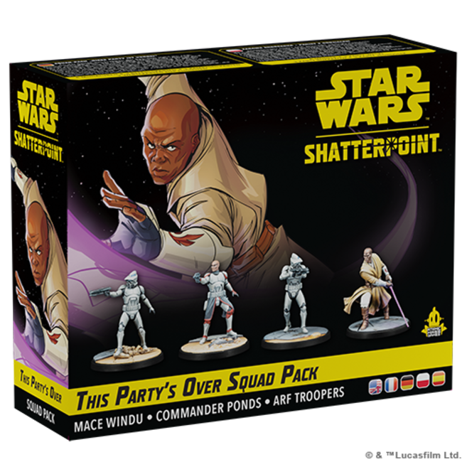 Star Wars: Shatterpoint - This Party's Over - Mace Windu Squad Pack