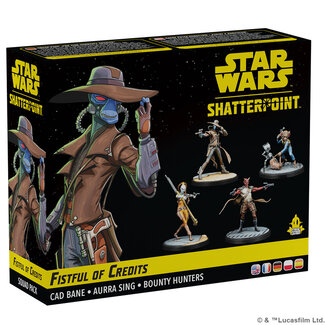 Atomic Mass Games Star Wars: Shatterpoint - Fistful of Credits - Cad Bane Squad