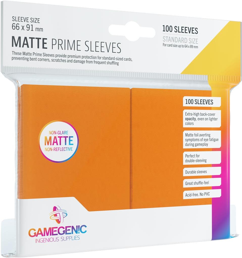 Matte Sleeves: Standard American 57x89 - Cape Fear Games