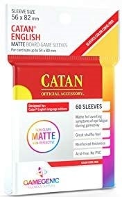 Phantom Sleeves – 50 Bustine Protettive Per Carte 'Rust Size' (54x80mm) – Finitura Opaca/Opaca – Compatibili Con Catan E Altri Giochi Da Tavolo