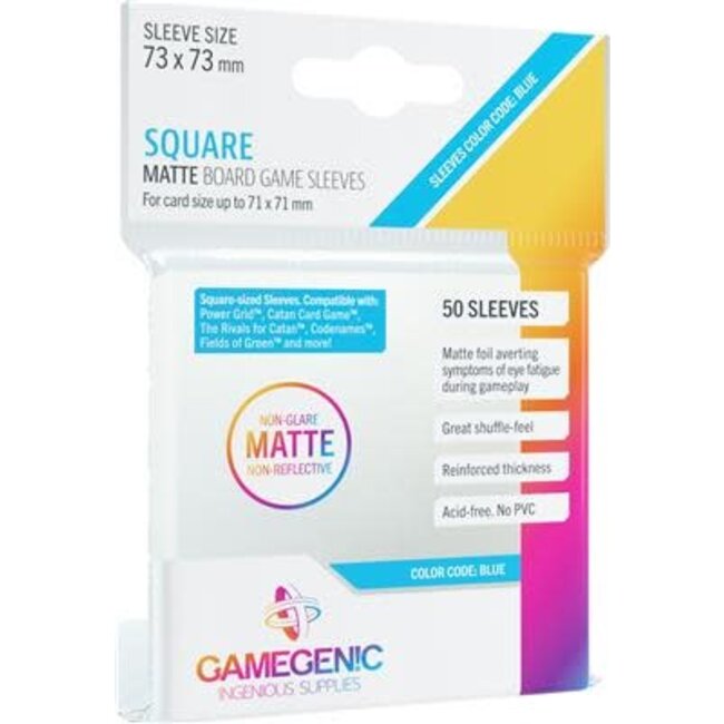 Matte Sleeves: Square 71x71 - SUMMER SALE
