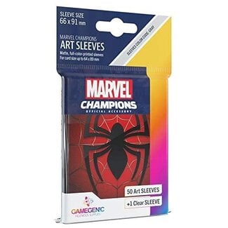 Gamegenic Spider-Man Marvel Champions Art Sleeves 50 ct - Gamegenic