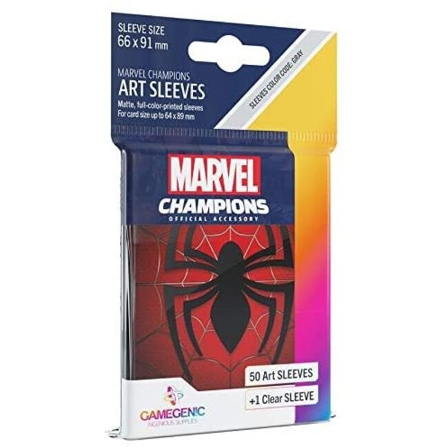 Spider-Man Marvel Champions Art Sleeves 50 ct - Gamegenic