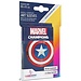 Gamegenic Marvel Champions Captain America Art Sleeves 50 ct - GG