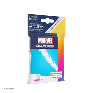 Gamegenic Quicksilver Marvel Champions Art Sleeves 50 ct - Gamegenic