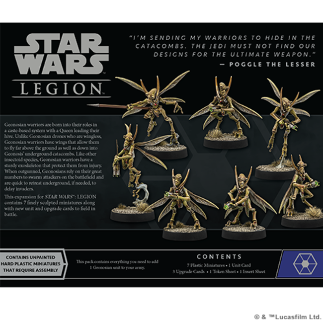 Star Wars: Legion - Geonosian Warriors Unit Expansion