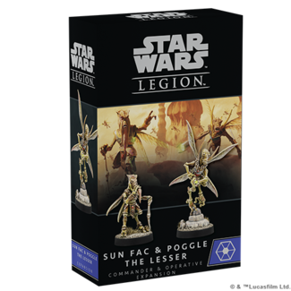 Atomic Mass Games Star Wars: Legion - Sun Fac & Poogle The Lesser Commander Expansion