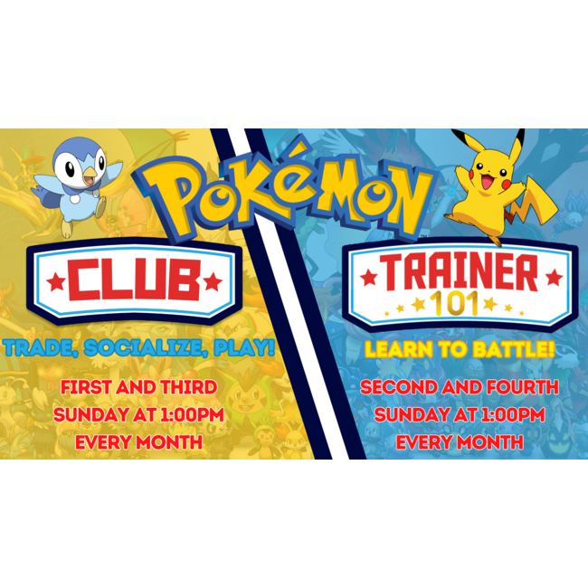 Weekly - Pokemon Trainer 101 / Pokemon Club