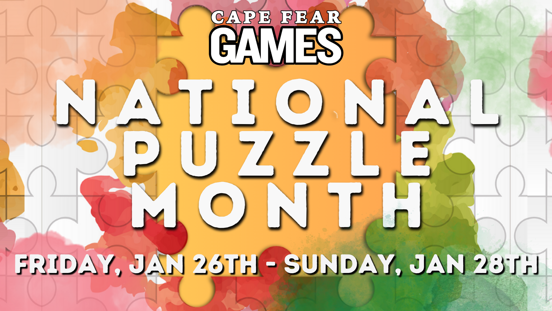 National Puzzle Month at CFG