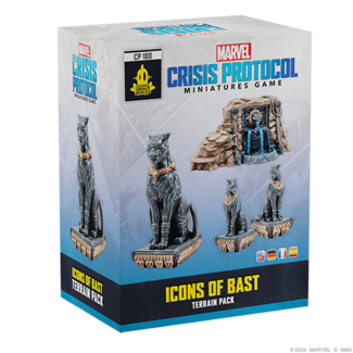 Atomic Mass Games Marvel: Crisis Protocol - Icons Of Bast Terrain Pack