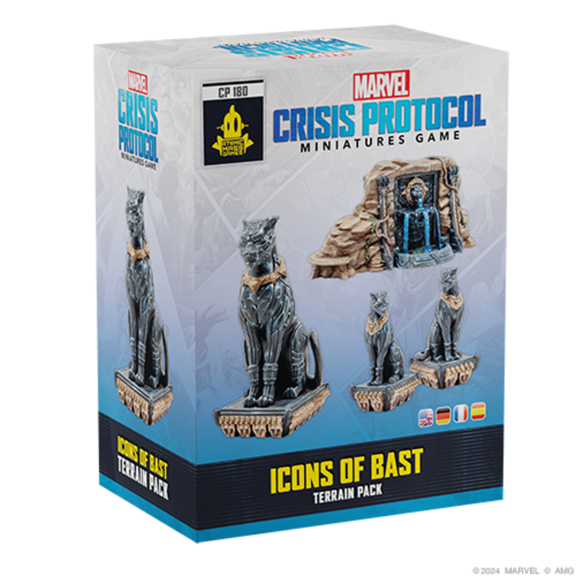 Marvel: Crisis Protocol - Icons Of Bast Terrain Pack