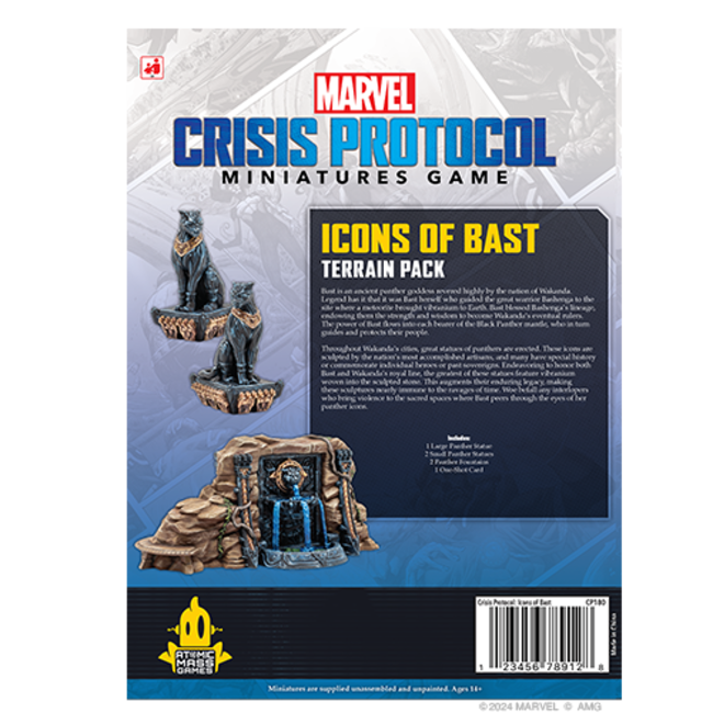 Marvel: Crisis Protocol - Icons Of Bast Terrain Pack
