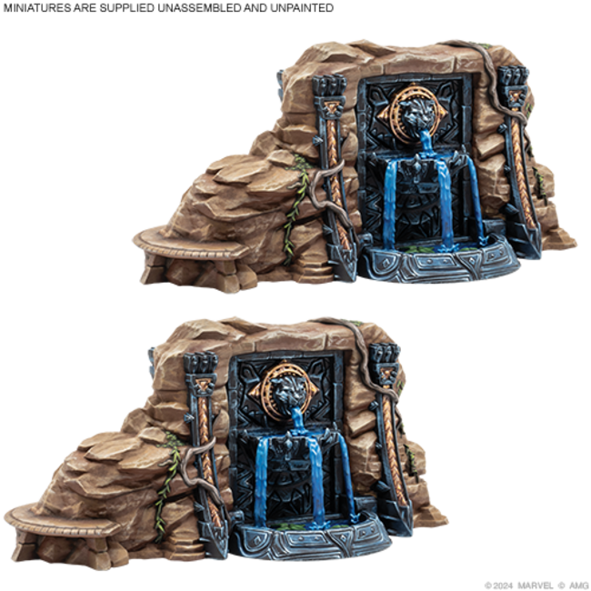 Marvel: Crisis Protocol - Icons Of Bast Terrain Pack