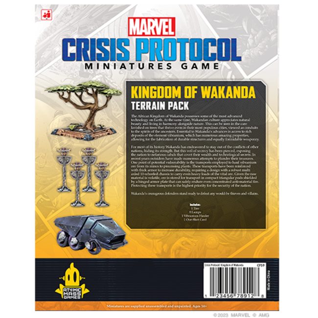 Marvel: Crisis Protocol - Kingdom Of Wakanda Terrain Pack
