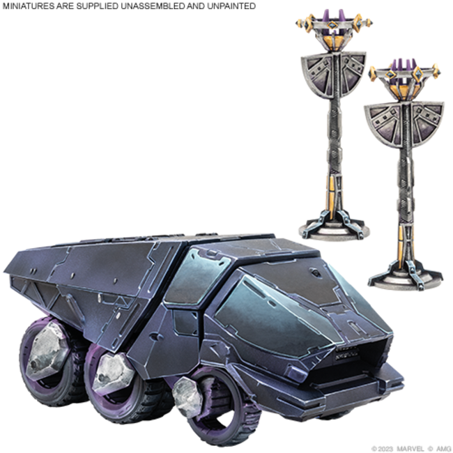 Marvel: Crisis Protocol - Kingdom Of Wakanda Terrain Pack