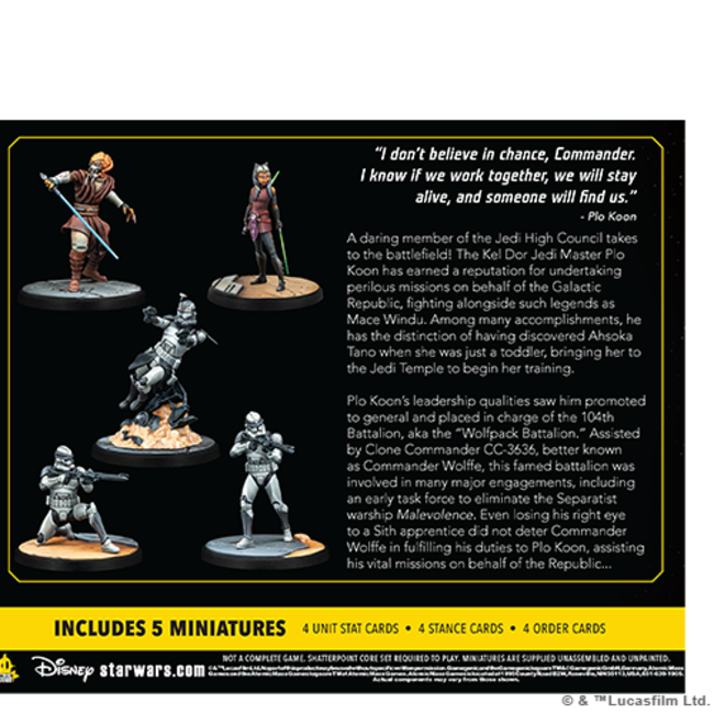 *Star Wars: Shatterpoint - Lead By Example Squad Pack