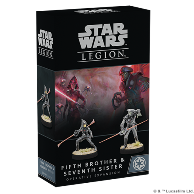 *PRE-ORDER 3/8* Star Wars: Legion - Fifth Brother And Seventh Sister Operative Expansion