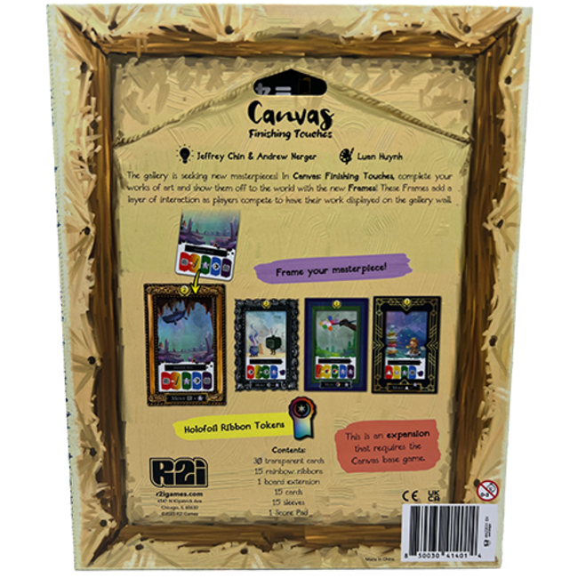 Canvas Finishing Touches