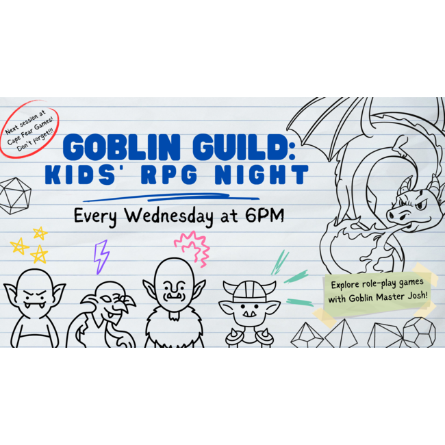 Goblin Guild: Kid's RPG Night