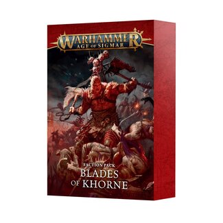 Age of Sigmar Faction Pack: Blades Of Khorne ~ Special Order
