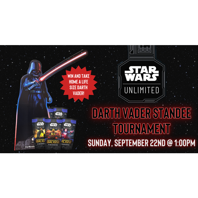 Star Wars Unlimited: Darth Vader Standee Tournament