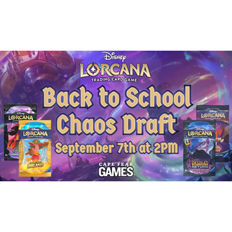 Lorcana Back to School Chaos Draft