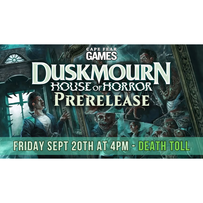 Duskmourn: House of Horror Prerelease Commander Precon