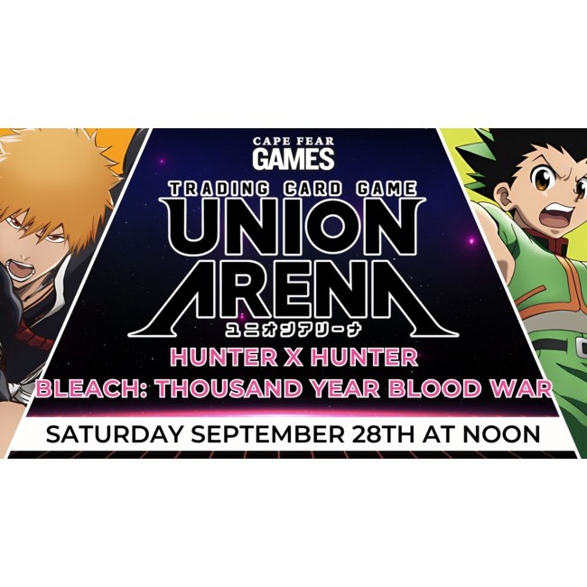 Union Arena - Hunter X Hunter and Bleach: Thousand-Year Blood War Release Event